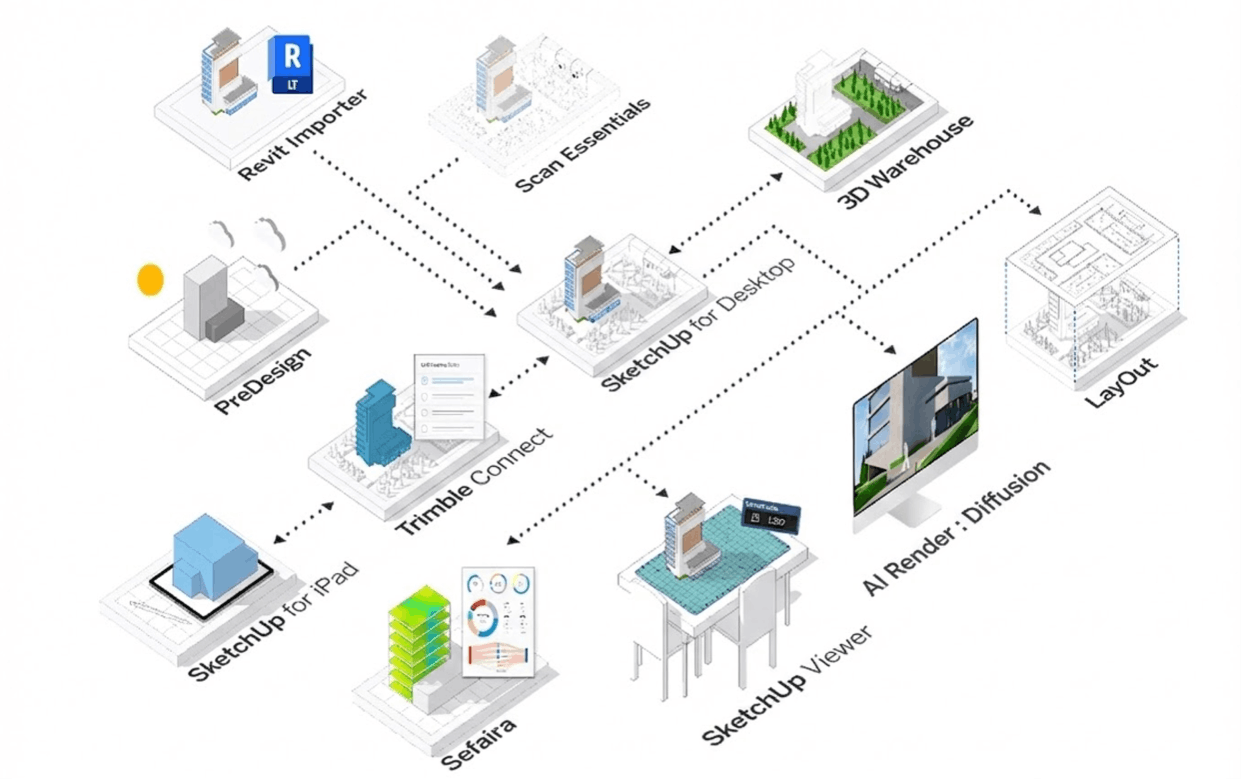 SketchUp  Ecosystems